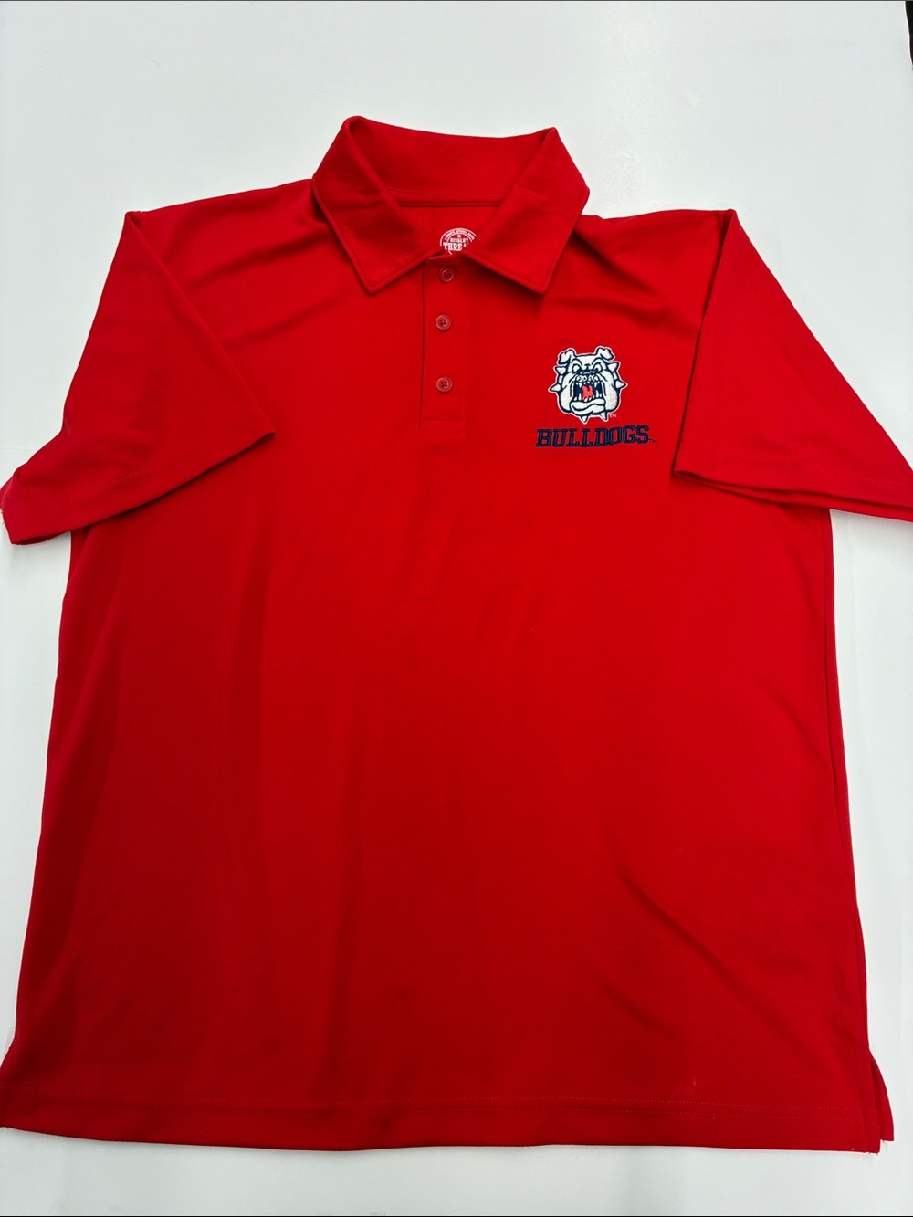NEW Rivalry Threads Bulldogs Polo T-Shirt Size Medium